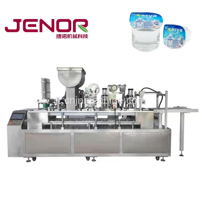 XBG-4 Automatinis popierius/plastikinių puodelių užpildymo sandarinimo mašina